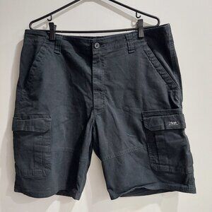 Wrangler Authentics Men's 38 Classic Cargo Stretch Shorts Relaxed Fit Utility